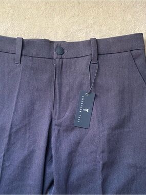 American Tall 5 Pocket Pants Every Day Comfort Men 36x36 Tapered Gray Stretch